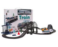 Vonatszett vágányokkal és kiegészítőkkel