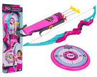 Rózsaszín íjász készlet + kiegészítők