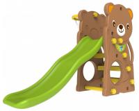 Mackós csúszda 136 cm, kosárlabda palánkkal