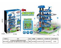 Mega többszintes rendőrautó parkoló + lift