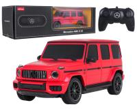 Távirányítós autó 1:24 Mercedes AMG G63 Piros RASTAR