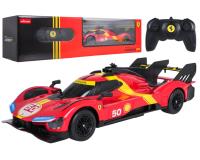 Távirányítós autó 1:24 Ferrari 499P piros RASTAR