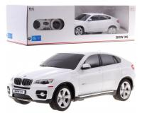 BMW X 6 fehér távirányítós autó 1:24 arányban