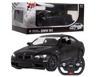 BMW M3 1:14 méretarányú távirányítós autó fekete színben