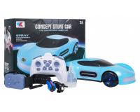 Füst funkcióval ellátott jármű - távirányítóval és kék órával vezérelhető