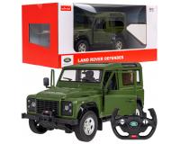 Land Rover Defender zöld RASTAR modell - 1:14  - Távirányítós autó