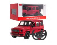 Mercedes Benz G63 távirányítós autó 1:14 méretarányban piros színben