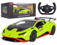 R/C autó 1:14 Lamborghini Huracan STO Green RASTAR