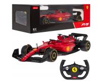 Ferrari F1 75 piros RASTAR modell 1:12 Távirányítós versenyautó + 2,4 GHz-es távirányító + matricák