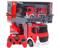 Távirányított tűzoltóautó 1:12 gyerekeknek  (Tűzoltótömlő + interaktív funkciók)