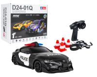 Távirányítós drift  rendőr autó  1:24 méretarányban + kiegészítők