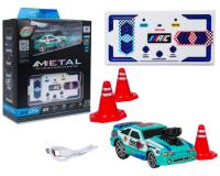 SPEEDY drift autó 1:64 méretarányban  + kiegészítők -kék