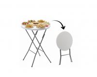 Összecsukható turisztikai/vendéglátó asztal