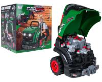 Interaktív traktor szerelő szett -zöld