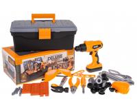 Szerelő készletbőrönddel - 37 darabos