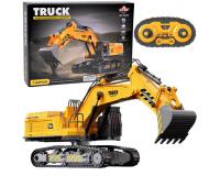 Távirányítós markoló építőjáték - 133 építőelemből álló készlet