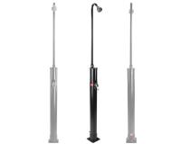 Szolárzuhany egyenes 10 literes tartállyal