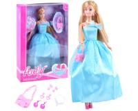 Anlily hercegnő kék színű báli ruhában